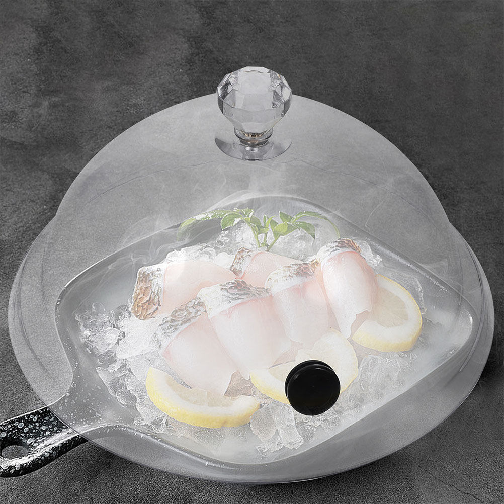 2 Adet Şeffaf Akrilik Yiyecek  - Plastic Dome Clear incelemesi ve fiyatı