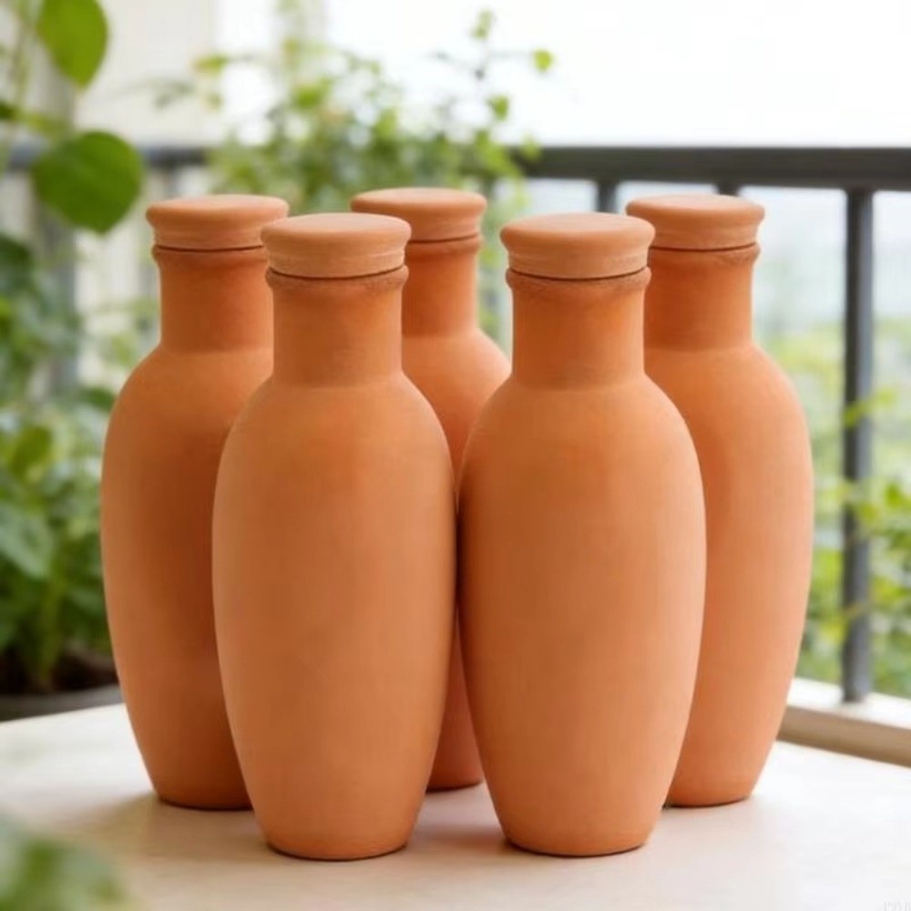 4 Adet Terracotta Malzemeli Ot - Self Watering Insert incelemesi ve fiyatı
